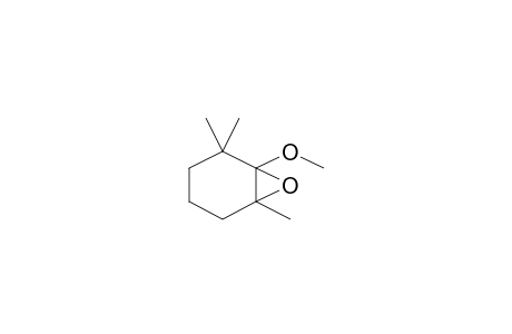 7-Oxabicyclo[4.1.0]heptane, 1-methoxy-2,2,6-trimethyl-