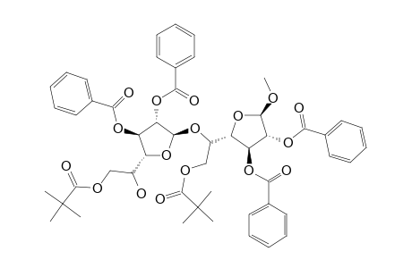 METHYL-5-O-(2,3-DI-O-BENZOYL-6-O-PIVALOYL-BETA-D-GALACTOFURANOSYL)-2,3-DI-O-BENZOYL-6-O-PIVALOYL-BETA-D-GALACTOFURANOSIDE