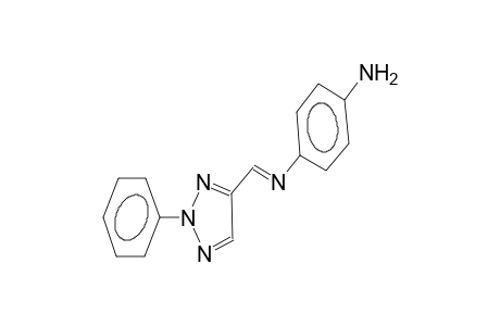 2-phenyl-4E-(4-aminophenyliminomethyl)-2H-1,2,3-triazole