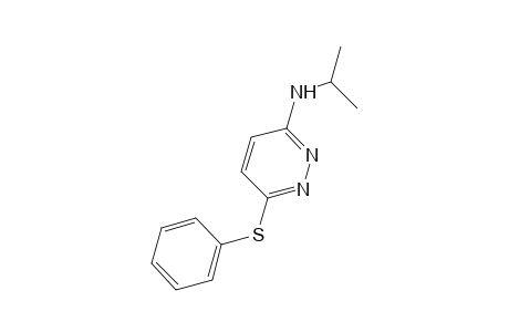 3-(isopropylamino)-6-(phenylthio)pyridazine