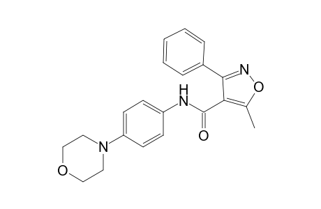 5-methyl-4'-morpholino-3-phenyl-4-isoxazolecarboxanilide