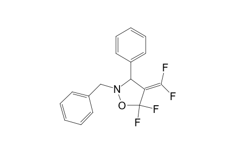 Isoxazolidine, 4-(difluoromethylene)-5,5-difluoro-3-phenyl-2-(phenylmethyl)-