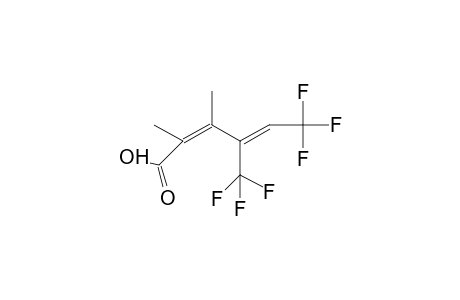 (2Z,4Z)-6,6,6-Trifluoro-2,3-dimethyl-4-(trifluoromethyl)-2,4-hexadienoic acid