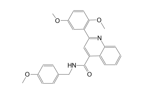 2-(2,5-dimethoxyphenyl)-N-(4-methoxybenzyl)-4-quinolinecarboxamide