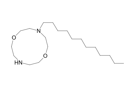 1-Dodecyl-1,7-diaza-4,10-dioxacyclodecane