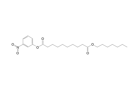 Sebacic acid, heptyl 3-nitrophenyl ester