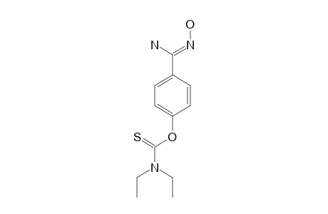 p-hydroxybenzamidoxime, O-ester with diethylthiocarbamate