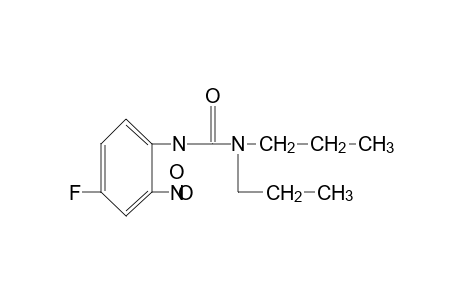 1,1-dipropyl-3-(4-fluoro-2-nitrophenyl)urea