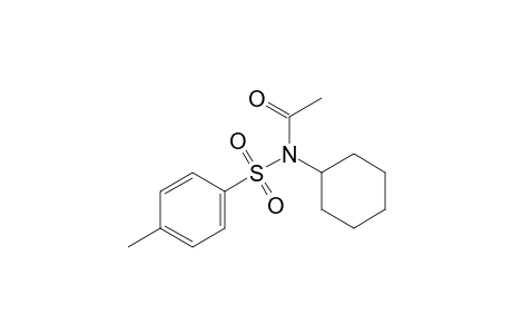 N-cyclohexyl-N-(p-tolylsulfonyl)acetamide