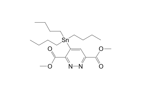 4-Tributylstannylpyridazine-3,6-dicarboxylic acid dimethyl ester