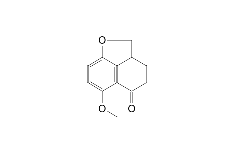 6-methoxy-2a,3,4,5-tetrahydro-2H-naphtho[1,8-bc]furan-5-one