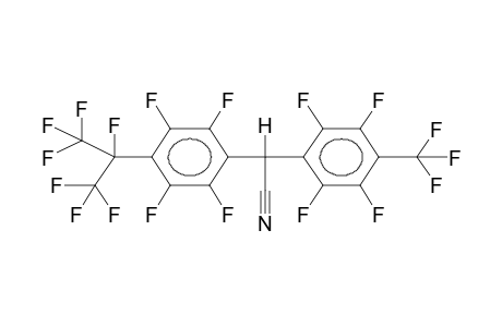 (4-HEPTAFLUOROISOPROPYLTETRAFLUOROPHENYL)(4'-TRIFLUOROMETHYLTETRAFLUOROPHENYL)CYANOMETHANE