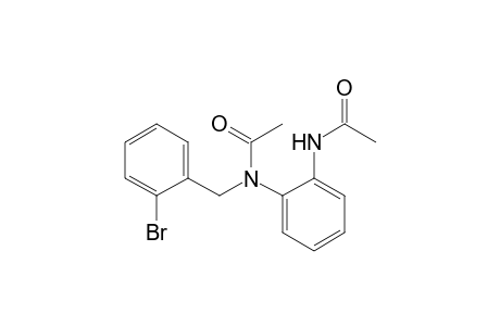 Acetamide, N-[2-(acetylamino)phenyl]-N-[(2-bromophenyl)methyl]-