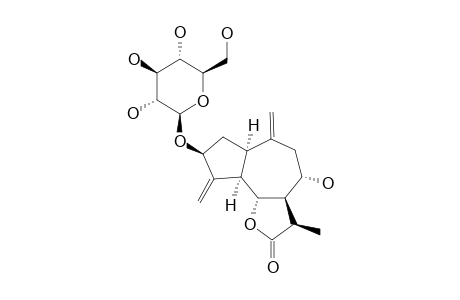 8-ALPHA-HYDROXY-11-ALPHA,13-DIHYDRO-3-BETA-O-BETA-D-GLUCOZALUZANIN-C