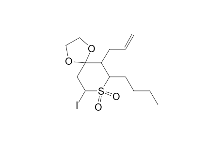 1,4-Dioxa-8-thiaspiro[4.5]decane, 7-butyl-9-iodo-6-(2-propenyl)-, 8,8-dioxide