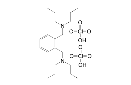 N,N,N',N'-tetrapropyl-o-xylene-alpha,alpha'-diamine, diperchlorate
