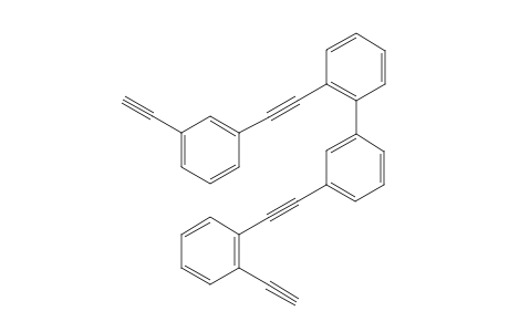 3'-[(2-Ethynylphenyl)ethynyl]-2-[(3-ethynylphenyl)ethynyl]-1,1'-biphenyl