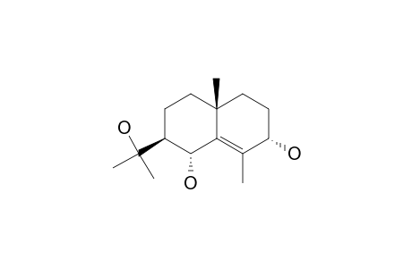 1,7-Naphthalenediol, 1,2,3,4,4a,5,6,7-octahydro-2-(1-hydroxy-1-methylethyl)-4a,8-dimethyl- , [1S-(1.alpha.,2.beta.,4a.beta.,7.alpha.)]-