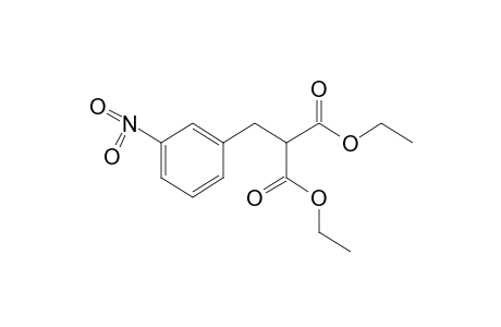 (m-nitrobenzyl)malonic acid, diethyl ester