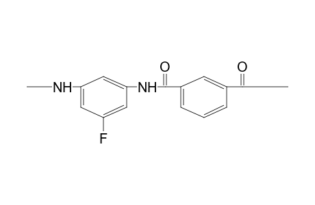 Polyamide on the basis of 5-fluoro-1,3-phenylenediamine and isophthalic acid