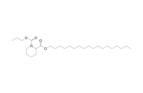 Pipecolic acid, N-propoxycarbonyl-, octadecyl ester