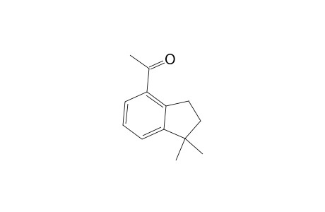Ethanone, 1-(2,3-dihydro-1,1-dimethyl-1H-inden-4-yl)-