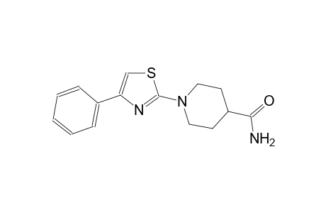 1-(4-phenyl-1,3-thiazol-2-yl)-4-piperidinecarboxamide