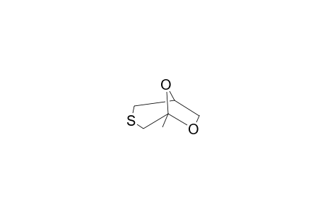 1-METHYL-2,8-DIOXA-6-THIABICYCLO-[3.2.1]-OCTANE