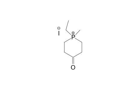 1-ETHYL-1-METHYL-4-PHOSPHORINANONIUM-IODIDE