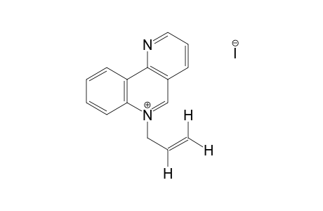 6-allylbenzo[h]-1,6-naphthyridinium iodide