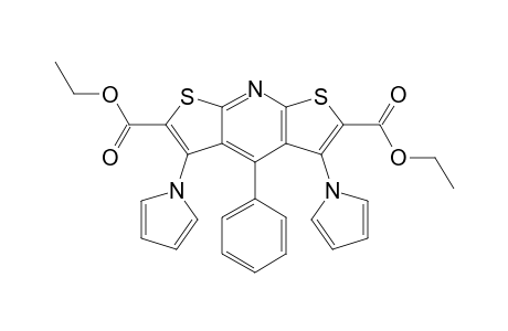 Diethyl 3,5-Di(pyrrol-1-yl)-4-phenyldithieno[3',2':e:2,3-b]pyridine-2,6-dicarboxylate