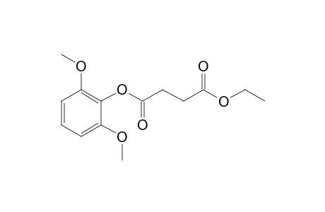 Succinic acid, 2,6-dimethoxyphenyl ethyl ester