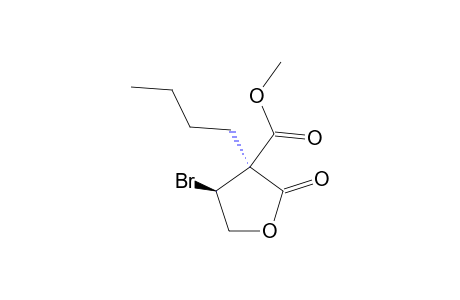 CIS-METHYL-4-BROMO-3-N-BUTYL-2-OXOTETRAHYDROFURAN-3-CARBOXYLATE