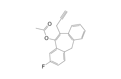 8-Fluoro-11-(2-propynyl)-5H-dibenzo[a,d]cyclohepten-10-yl acetate