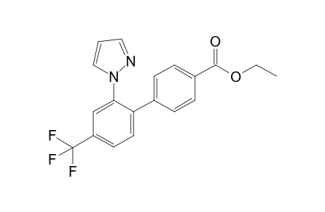 Ethyl 2'-(1H-pyrazol-1-yl)-4'-(trifluoromethyl)-[1,1'-biphenyl]-4-carboxylate