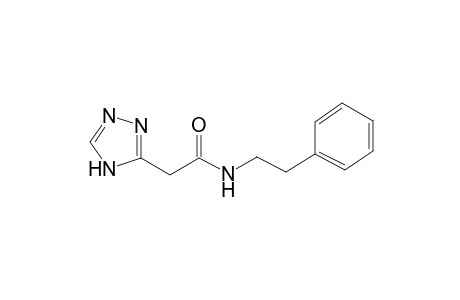 Acetamide, N-phenethyl-2-(4H-[1,2,4]triazol-3-yl)-