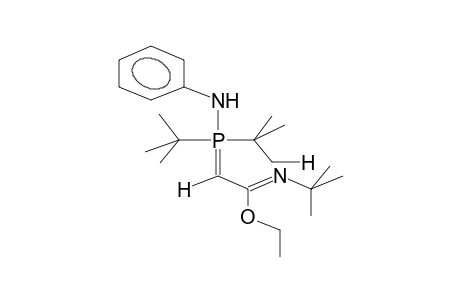 ETHOXY(TERT-BUTYLIMINOCARBONYL)METHYLENEDI(TERT-BUTYL)-N-PHENYLAMINOPHOSPHORANE