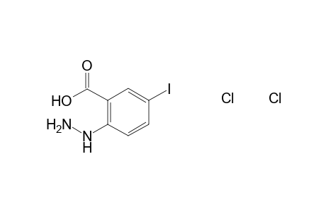 5-Iodo-2-hydrazinobenzoic acid dihydrochloride