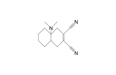 4a-Dimethylamino-1,4,4a,5,6,7,8,8a-octahydro-naphthalene-2,3-dicarbonitrile