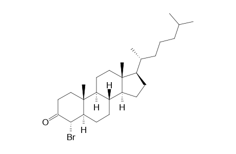 4a-Bromo-5a-cholestan-3-one