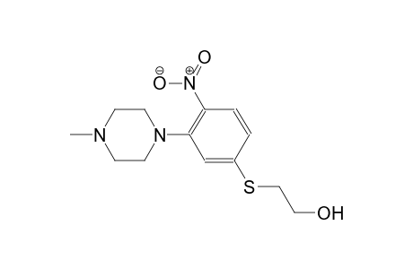 ethanol, 2-[[3-(4-methyl-1-piperazinyl)-4-nitrophenyl]thio]-