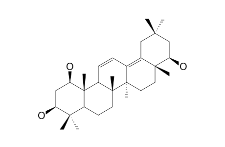 1-BETA,3-BETA,22-BETA-TRIHYDROXYOLEAN-11,13(18)-DIENE