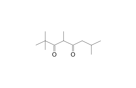 3,5-Octanedione, 2,2,4,7-tetramethyl-