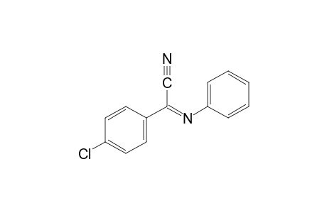 (p-chlorophenyl)(phenylimino)acetonitrile