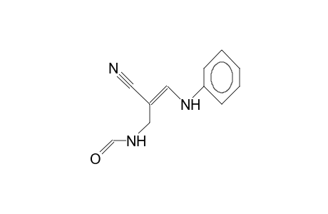 2-(syn-Formamido-methyl)-trans-3-anilino-acrylonitrile