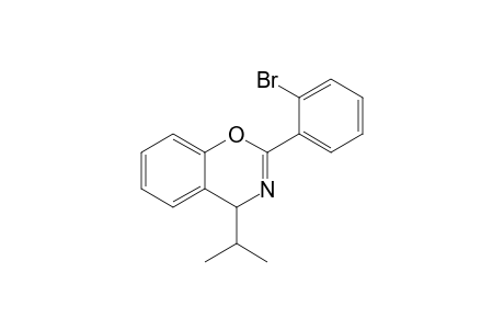 4-(Isopropyl)-2-(2'-bromoophenyl)-4H-1,3-benzoxazine