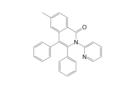 6-Methyl-3, 4-diphenyl-2-(pyridin-2-yl) isoquinolin-1(2H)-one