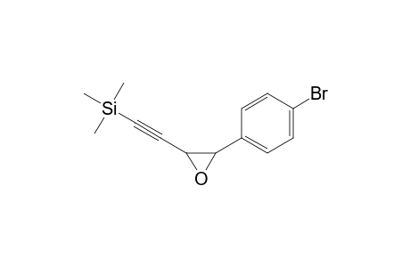 3-(4-Bromophenyl)-2-[(trimethylsilyl)ethynyl]oxirane