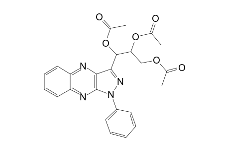 1,2,3-Propanetriol, 1-(1-phenyl-1H-pyrazolo[3,4-b]quinoxalin-3-yl)-, triacetate (ester), [S-(R*,S*)]-