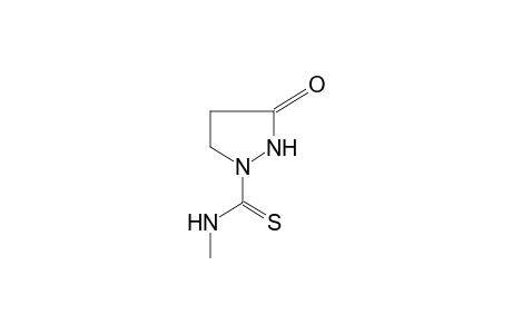 N-METHYL-3-OXOTHIO-1-PYRAZOLIDINECARBOXAMIDE